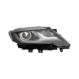 Replace® - Passenger Side Replacement Headlight Lens and Housing (CAPA Certified)