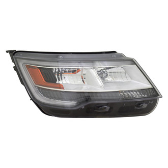 Replace® - Passenger Side Replacement Headlight Lens and Housing (CAPA Certified)