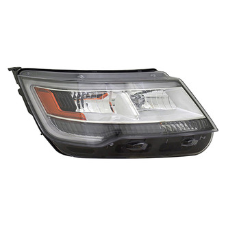 Replace® - Remanufactured Passenger Side Replacement Headlight Lens and Housing