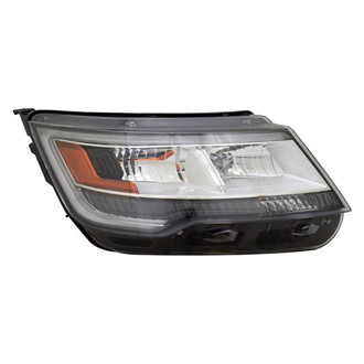 Replace® - Remanufactured OE Passenger Side Replacement Headlight Lens and Housing