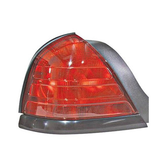 Replace® - Driver Side Replacement Tail Light Lens and Housing (Value Line)