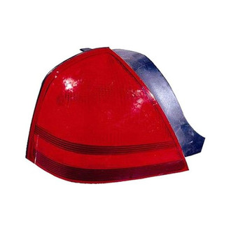 Replace® - Driver Side Replacement Tail Light Lens and Housing (CAPA Certified)