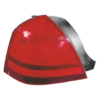 Replace® - Driver Side Replacement Tail Light Lens and Housing (Value Line)