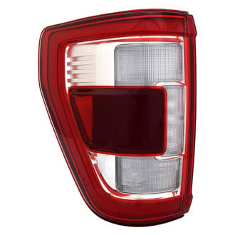 Replace® - Black LED Tail Lights