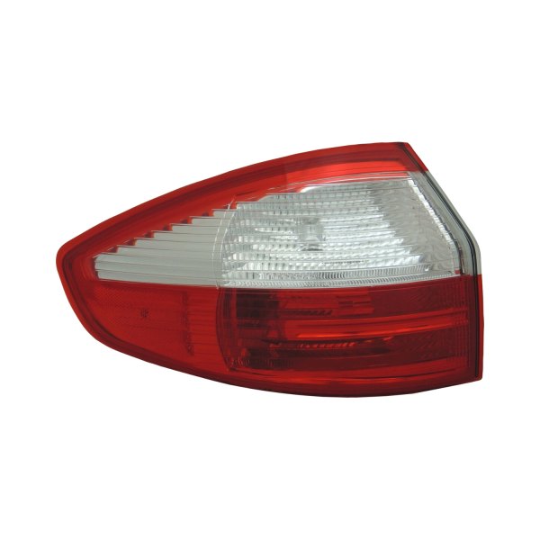Replace® - Driver Side Outer Replacement Tail Light Lens and Housing, Ford Fiesta