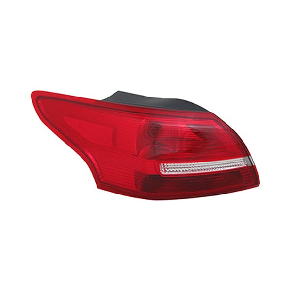 Replace® - Driver Side Outer Replacement Tail Light, Ford Focus