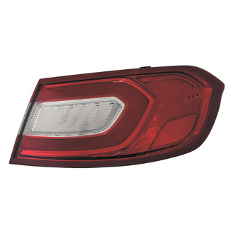 Replace® - Passenger Side Outer Replacement Tail Light (CAPA Certified)