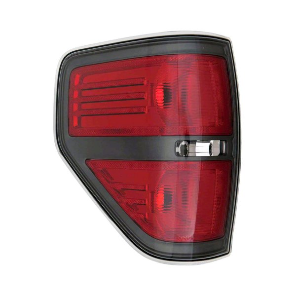 Replace® - Driver Side Replacement Tail Light Lens and Housing (Remanufactured OE), Ford F-150