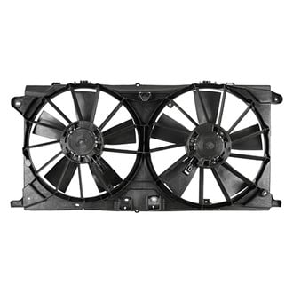 Replace® - Dual Radiator and Condenser Fan Assembly
