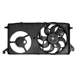 Replace® - Dual Radiator and Condenser Fan Assembly