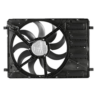 Replace® - Radiator and Condenser Fan Assembly with One Big Fan