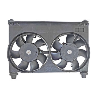 Replace® - Radiator and Condenser Fan Assembly with Two Fans