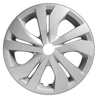 Auto Tire Replacement Exterior Cap Wheel Covers 15in Hub Caps Silver Rim Cover Car Accessories for 15 inch Wheels Set of 4 Snap On Hubcap 15 inch Hubcaps Best for 2009-2014 Nissan Versa - 