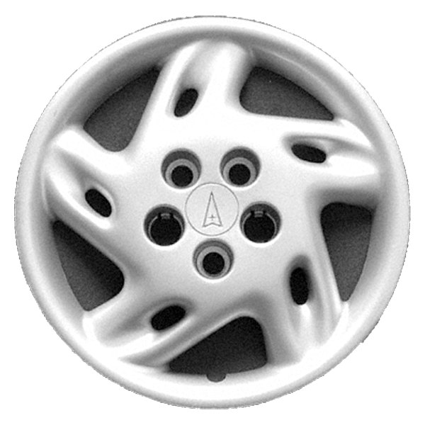 Replace® - 15" 10-Slot Silver Wheel Cover