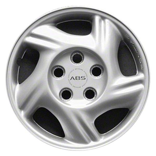 Replace® - 15" 5 Spiral-Spoke Silver Wheel Cover