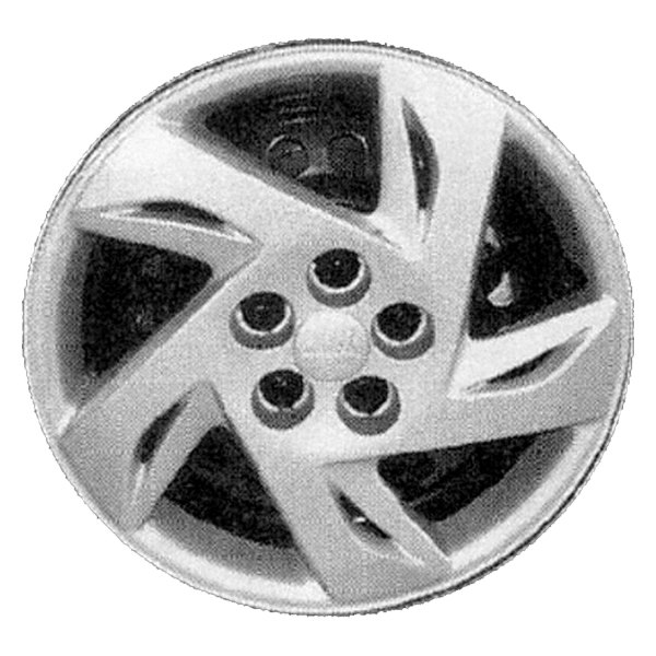 Replace® - 15" 5 Split-Spoke Silver Wheel Cover