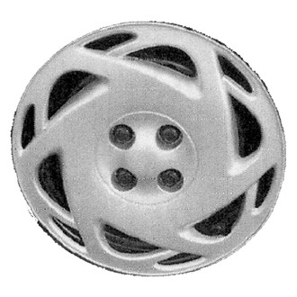 Replace® - 15" 12-Slot Silver Wheel Cover