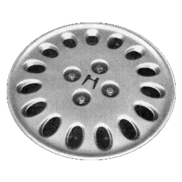 Replace® - 14" 15-Slot Silver Wheel Cover
