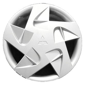 Replace® - 14" 5-Slot Silver with Mitsubishi Logo Wheel Cover