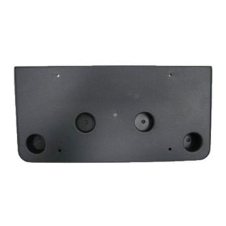 how to install front license plate bracket on chevy equinox