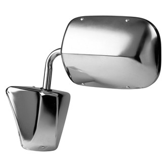 Replace® - Driver or Passenger Side Manual View Mirror (Non-Heated, Non-Foldaway) (Standard Line)
