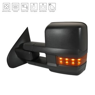 Replace® - Driver Side Power View Mirror (Heated, Foldaway) (Standard Line)