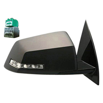 Replace® - Passenger Side Power View Mirror (Heated, Foldaway) (Standard Line)