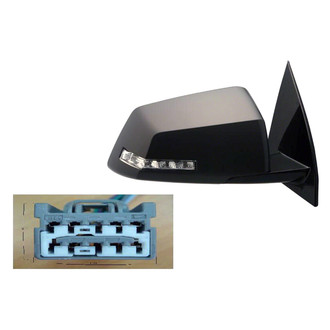 Replace® - Passenger Side Power View Mirror (Heated, Foldaway) (Standard Line)