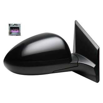 Replace® - Passenger Side Power View Mirror (Heated, Foldaway) (Standard Line)
