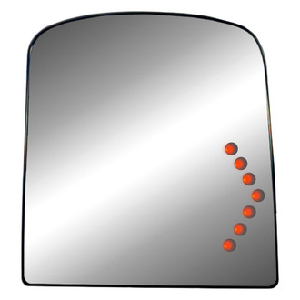 Replace® - Passenger Side Power Mirror Glass (Heated) (Standard Line)
