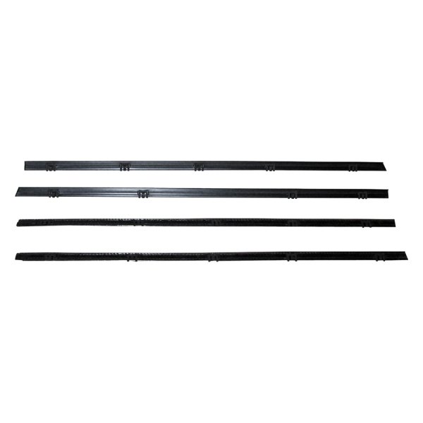 Replace® - Driver and Passenger Side Inner and Outer Door Window Belt Weatherstrip Kit