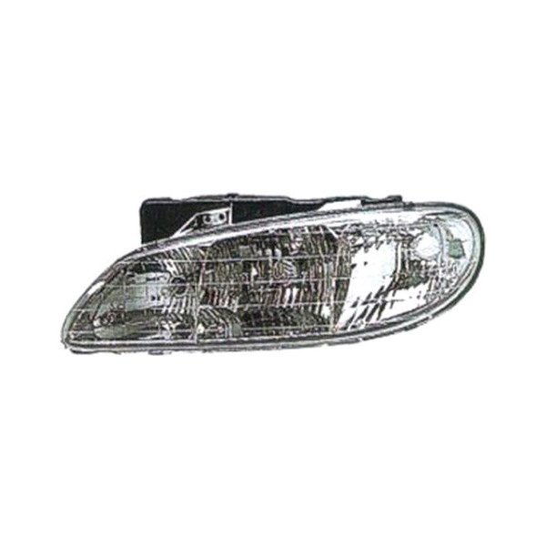 Replace® - Driver Side Replacement Headlight, Pontiac Grand Am