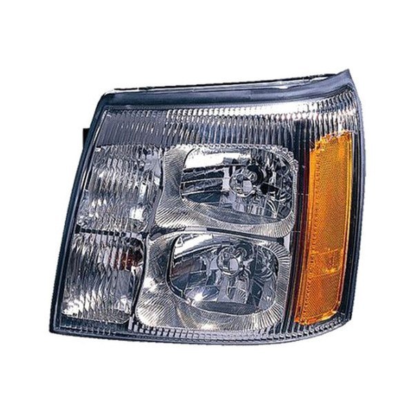 Replace® - Driver Side Replacement Headlight, Cadillac Escalade
