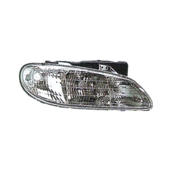 Replace® - Passenger Side Replacement Headlight, Pontiac Grand Am