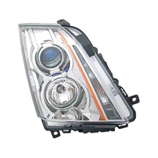 Replace® - Passenger Side Replacement Headlight, Cadillac CTS
