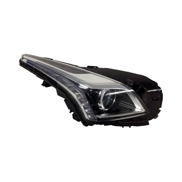 Replace® - Passenger Side Replacement Headlight, Cadillac CTS