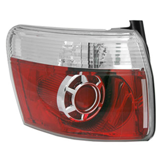 Replace® - Driver Side Outer Replacement Tail Light (CAPA Certified)