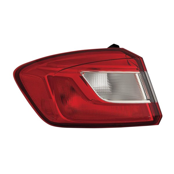 Replace® - Driver Side Outer Replacement Tail Light, Chevy Cruze