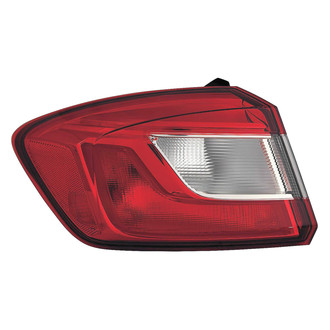 Replace® - Driver Side Outer Replacement Tail Light (CAPA Certified)