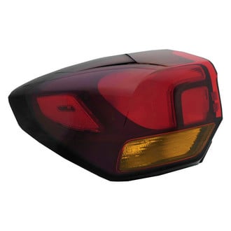 Replace® - Black Factory Tail Lights
