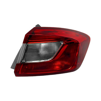 Replace® - Passenger Side Outer Replacement Tail Light (CAPA Certified)