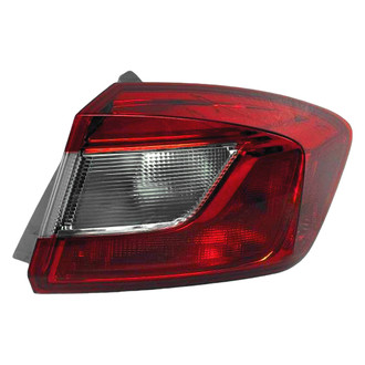 Replace® - Remanufactured OE Passenger Side Outer Replacement Tail Light