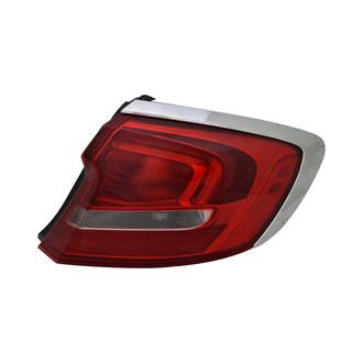 Replace® - Passenger Side Outer Replacement Tail Light (CAPA Certified)