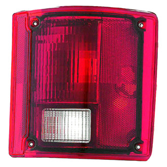 Replace® - Passenger Side Replacement Tail Light Lens and Housing (Standard Line)