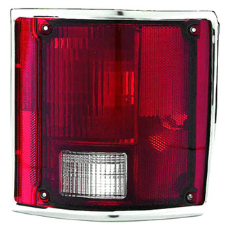 Replace® - Passenger Side Replacement Tail Light Lens and Housing (Standard Line)