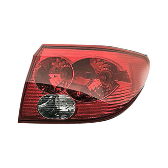 Replace® - Remanufactured OE Passenger Side Replacement Tail Light Lens and Housing