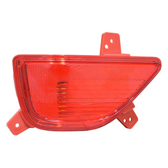 Replace® - Rear Driver Side Bumper Reflector (CAPA Certified)