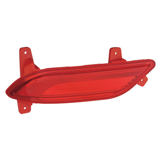 Replace® - Rear Driver Side Bumper Reflector (CAPA Certified)