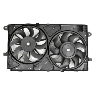 Replace® - Dual Radiator and Condenser Fan Assembly