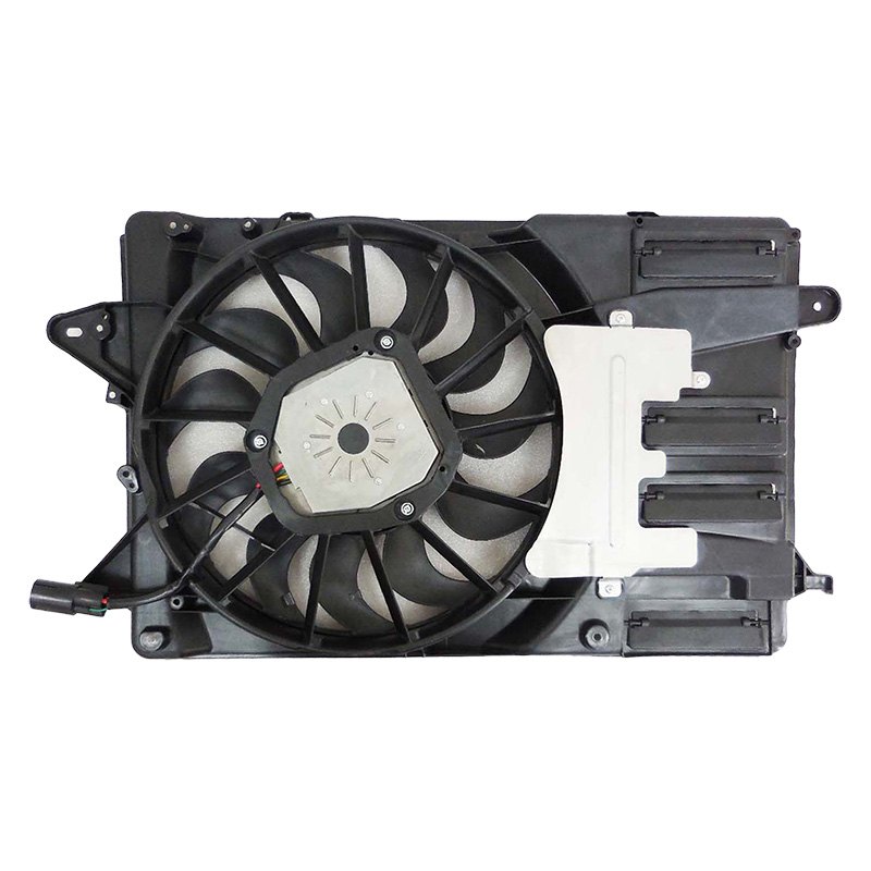Dual Radiator and Condenser Fan Assembly TYC 624090 fits 16-20 Chevrolet Malibu 